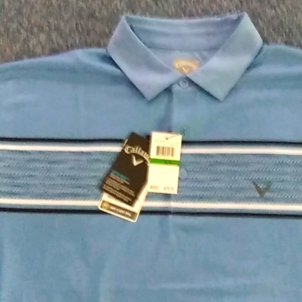 NWT Callaway OPTI DRI Golf Polo Size Large